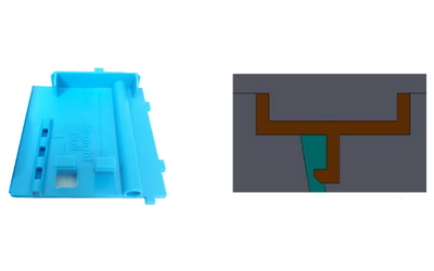 Plastik Enjeksiyon Kalıplarında Cigıl ile Ters Açıları Çıkartmak